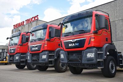 3x Man trucks Themar Trucks